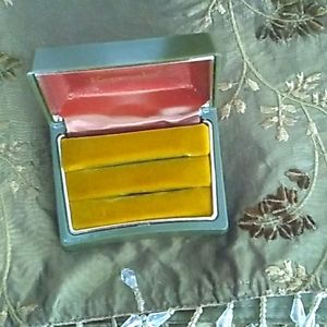 ⚜️ VINTAGE  Keepsake DIAMOND RINGS VINTAGE GREEN 💚  TWO SLOT